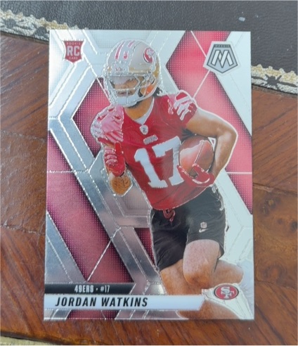 2025 Panini Mosaic #359 Jordan Watkins — front