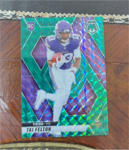 2025 Panini Mosaic #329 Tai Felton — front