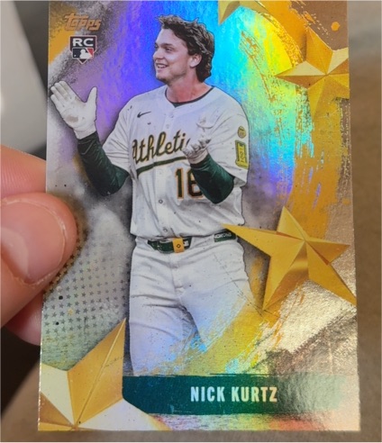2025 Topps Update Series Stars of MLB #SMLB-61 Nick Kurtz — front