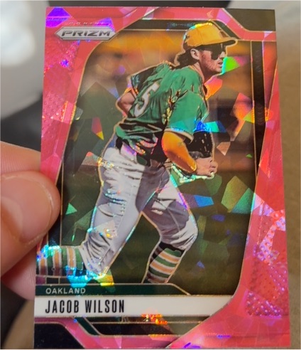 2025 Panini Prizm #90 Jacob Wilson — front