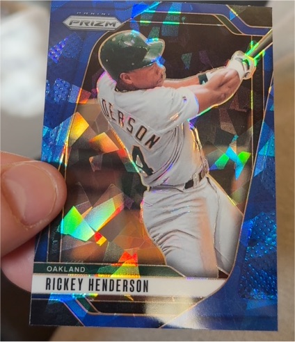 2025 Panini Prizm #230 Rickey Henderson — front