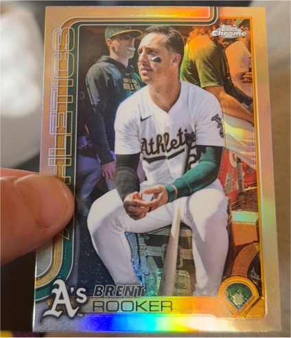 2025 Topps Chrome #54 Brent Rooker — front