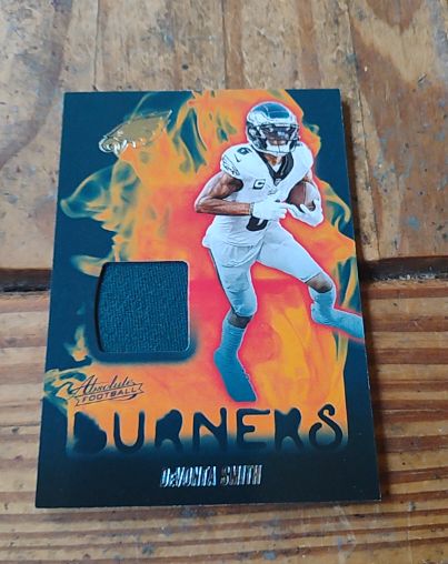 2024 Panini Absolute #AB-DSH Devonta Smith Absolute Burners — front
