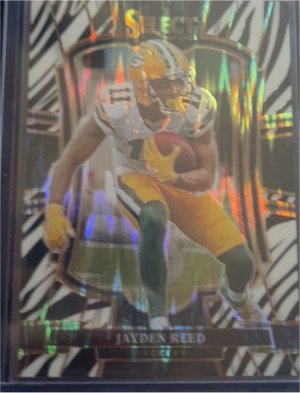 2025 Panini Select Premier Level #166 Jayden Reed — front