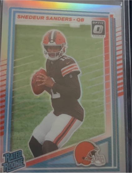 2025 Donruss Optic #203 Shedeur Sanders — front