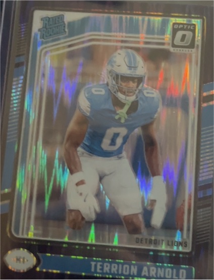 2024 Donruss Optic #290 Terrion Arnold — front