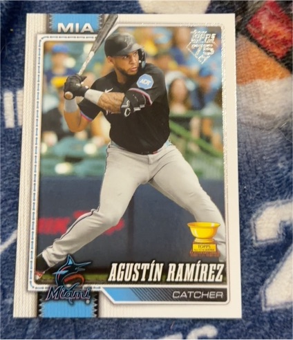 2026 Topps Series 1 #287 Agustín Ramírez — front