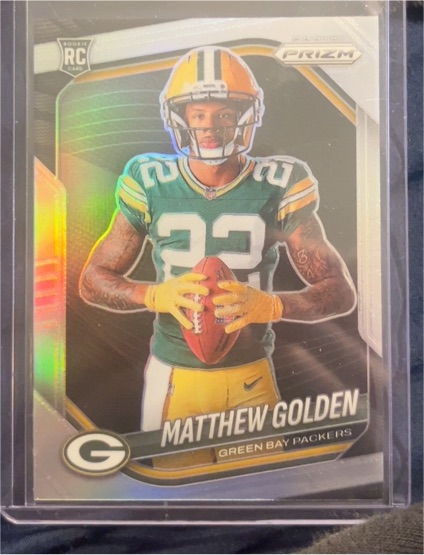 2025 Panini Prizm #412 Matthew Golden — front