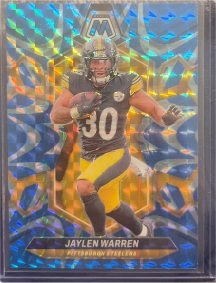 2024 Panini Mosaic #185 Jaylen Warren — front