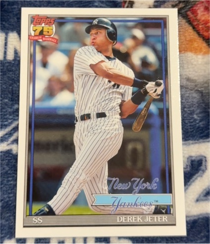 2026 Topps Series 1 #T91-30 Derek Jeter — front
