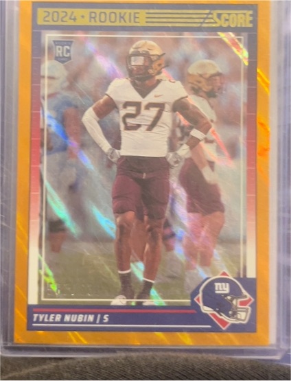 2024 Panini Score #347 Tyler Nubin — front
