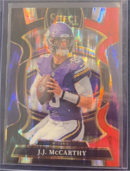 2025 Panini Select #63 J.J. McCarthy — front