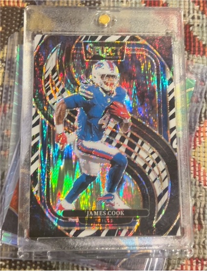 2024 Panini Select Premier Level #167 James Cook — front