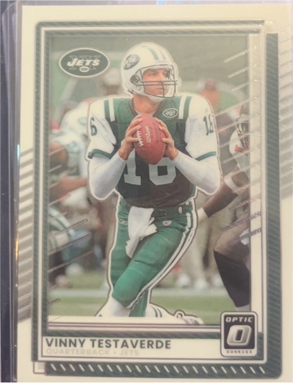 2025 Panini Donruss Optic #159 Vinny Testaverde — front
