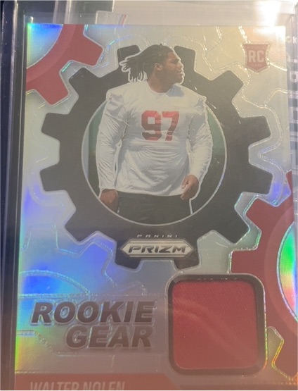 2025 Panini Prizm #RGR-WNN Walter Nolen Rookie Gear — front
