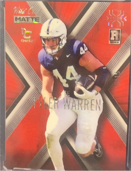 2025 Wild Card Matte #X Tyler Warren — front