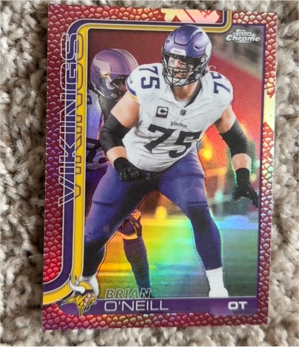 2025 Topps Chrome #196 Brian O'Neill — front