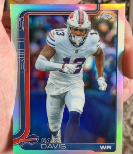 2025 Topps Chrome #142 Gabe Davis — front