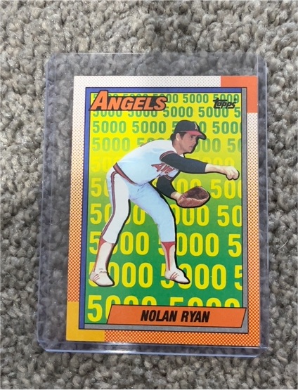 1990 Topps #3 Nolan Ryan — front