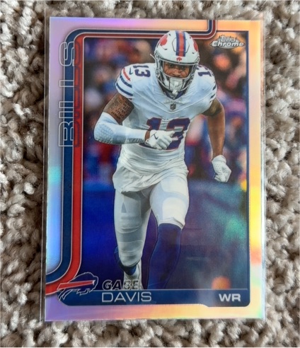 2025 Topps Chrome #142 Gabe Davis — front