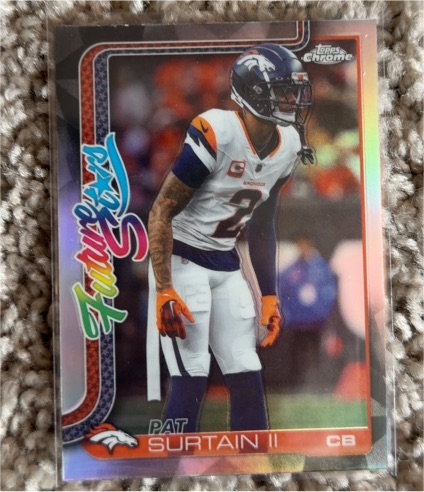2025 Topps Chrome Future Stars #FS-22 Pat Surtain II — front