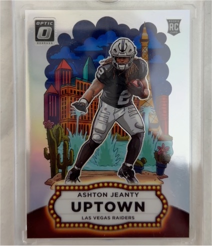 2025 Panini Donruss Optic Uptown #2 Ashton Jeanty — front