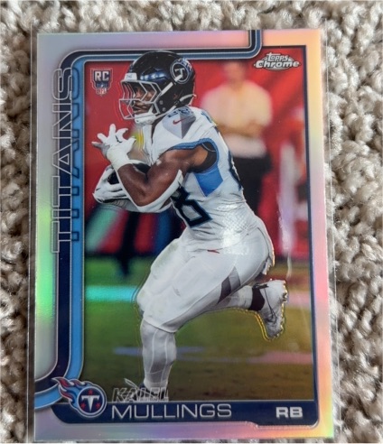 2025 Topps Chrome #309 Kalel Mullings — front