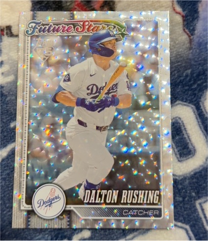 2026 Topps Series 1 #103 Dalton Rushing Future Stars — front