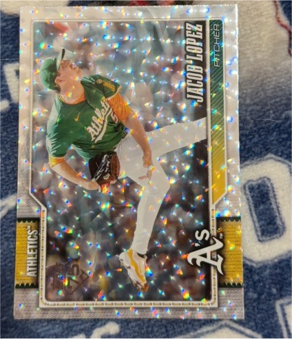 2026 Topps Series 1 #76 Jacob Lopez — front