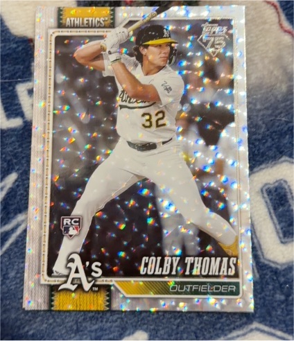 2026 Topps Series 1 #213 Colby Thomas — front
