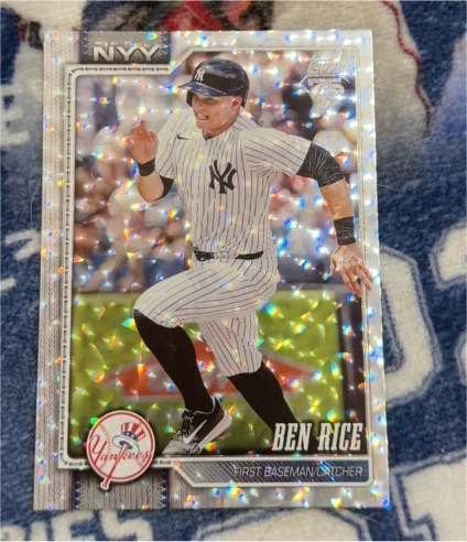 2026 Topps Series 1 #133 Ben Rice — front