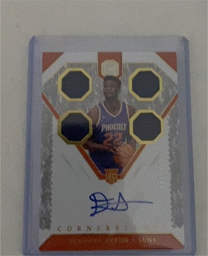 2018-19 Panini Cornerstones #151 Deandre Ayton — front