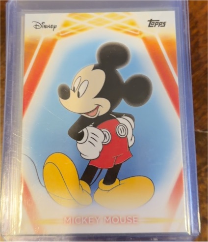 2026 Topps Disney Neon #200 Mickey Mouse — front