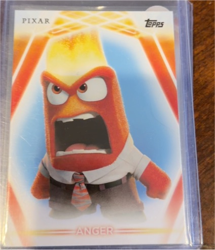 2026 Topps Disney Neon #165 Anger — front