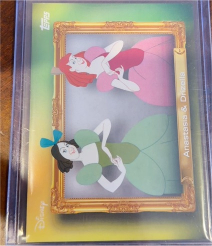 2026 Topps Disney Neon #FF-29 Anastasia & Drizella Family First — front