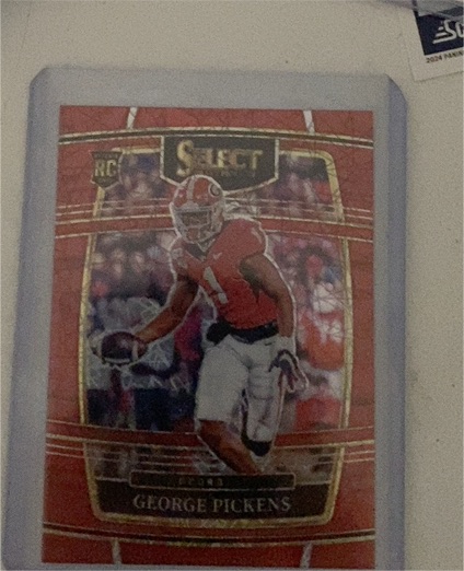 2022 Panini Select Draft Picks #94 George Pickens — front