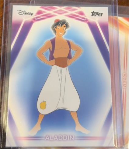 2026 Topps Disney Neon #28 Aladdin — front