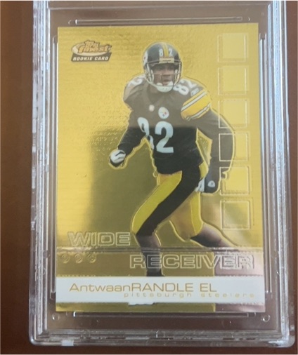 2002 Topps Finest #84 Antwaan Randle El — front