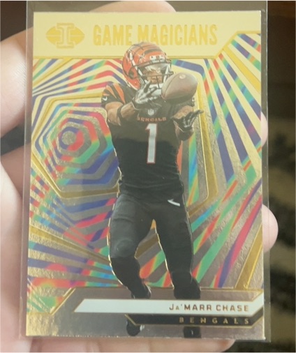 2024 Panini Illusions #15 Ja'Marr Chase Game Magicians — front