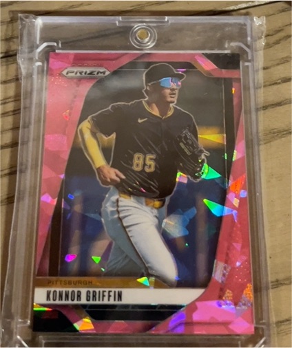 2025 Panini Prizm #199 Konnor Griffin — front