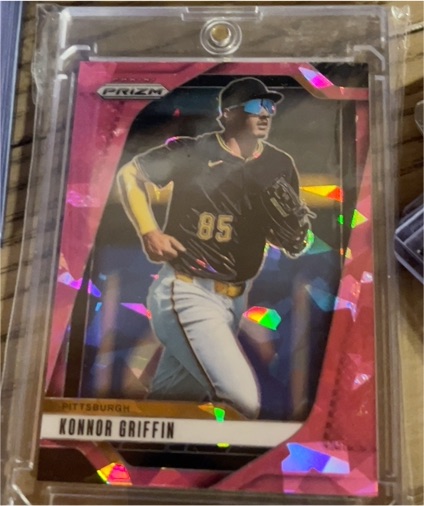 2025 Panini Prizm #199 Konnor Griffin — front