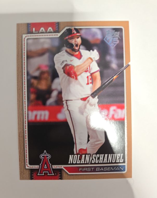 2026 Topps Series 1 #43 Nolan Schanuel — front