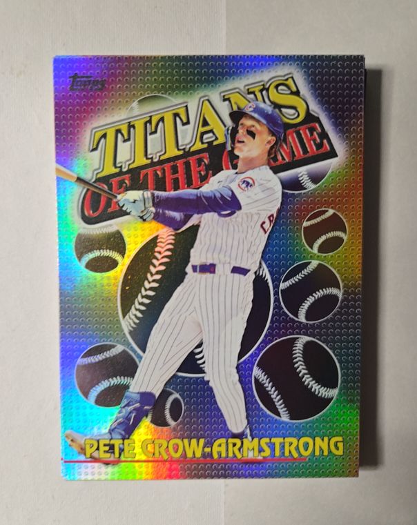 2026 Topps #TOG-13 Pete Crow-Armstrong Titans Of The Game — front
