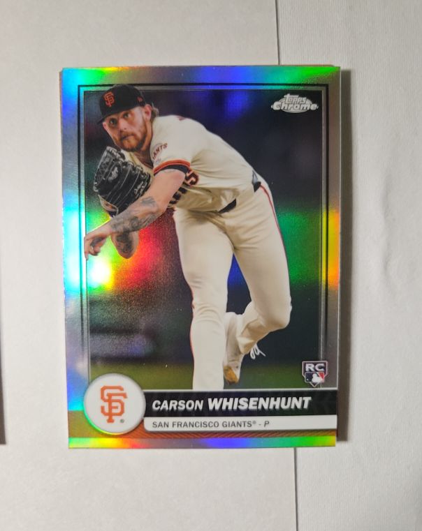 2026 Topps Chrome #61 Carson Whisenhunt — front
