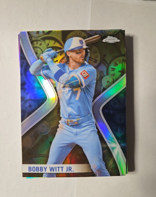 2026 Topps Chrome Big Time Players #BTP-6 Bobby Witt Jr. — front
