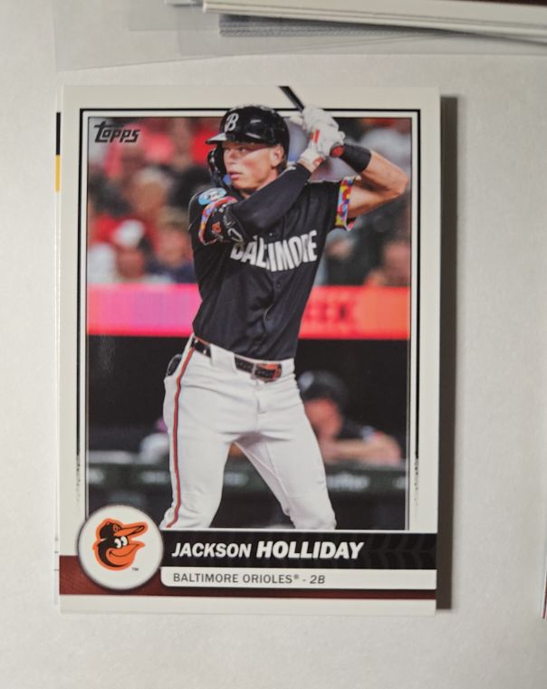 2026 Topps Series One #92 Jackson Holliday — front