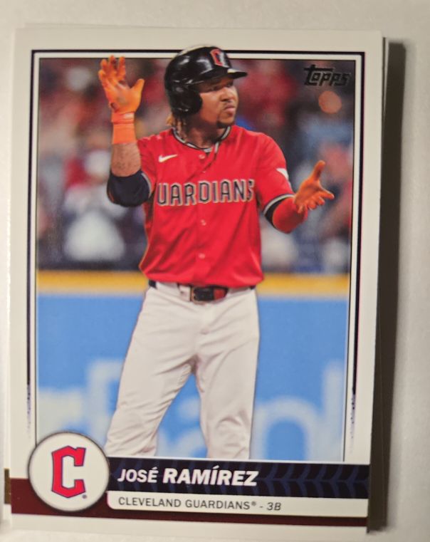 2026 Topps Flagship #74 Jose Ramirez — front