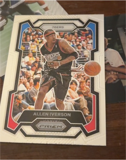 2023-24 Panini Prizm #184 Allen Iverson — front