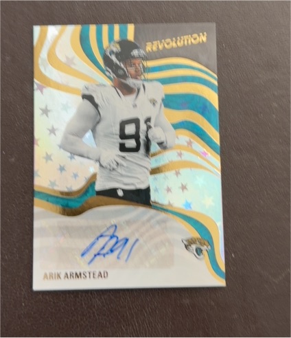 2025 Panini Revolution #RSA-AAD Arik Armstead — front