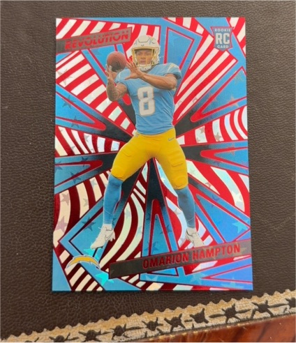 2025 Panini Revolution #233 Omarion Hampton — front